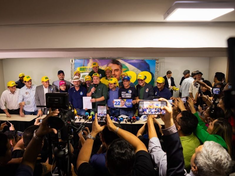 Eduardo Sanches e Dr. João intensificam apoio a Flávio Bolsonaro em MT