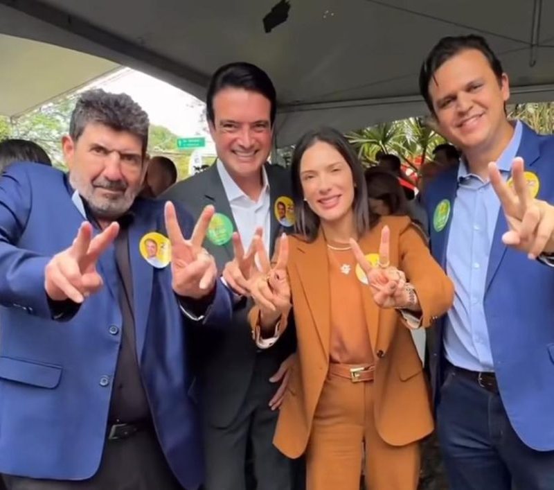 Dr. João e MDB declare apoio a Flávio Bolsonaro em ato em SP