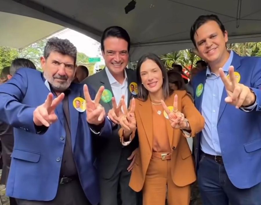 Em São Paulo, Dr. João participa de ato do MDB em apoio a Flávio Bolsonaro