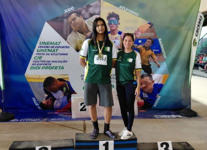 Estudante de MT brilha nas Paralimpíadas Escolares em São Paulo