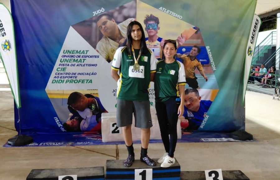 Estudante da Rede Estadual representa Mato Grosso nas Paralimpíadas Escolares em São Paulo