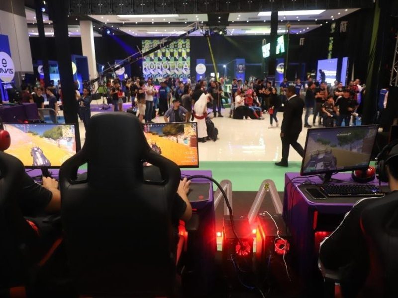 Festival High Tech em Cuiabá: robótica, games e cultura geek
