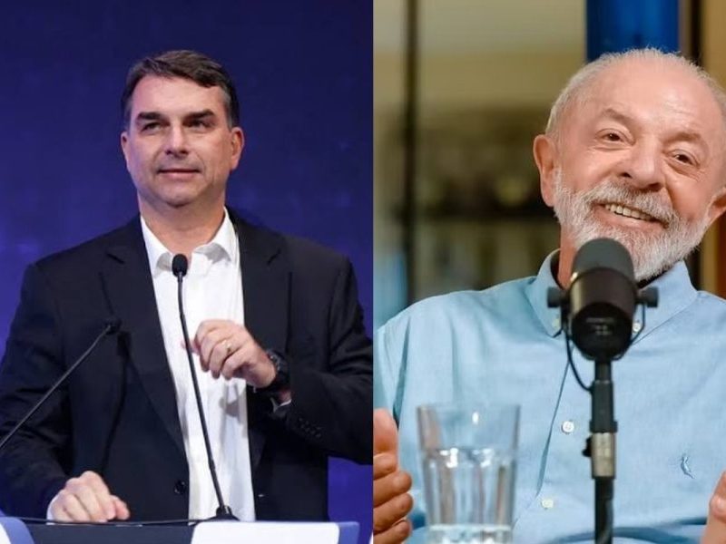 Flávio Bolsonaro teve 66,06% dos votos em MT e Lula, 33,94%