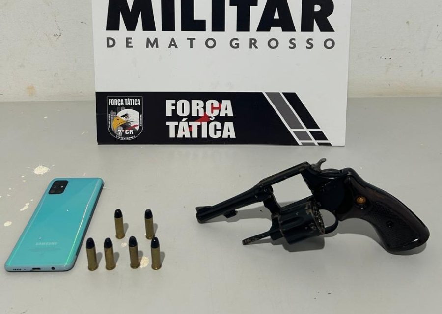 Força Tática prende suspeitos após denúncia de ataque entre facções em Tangará