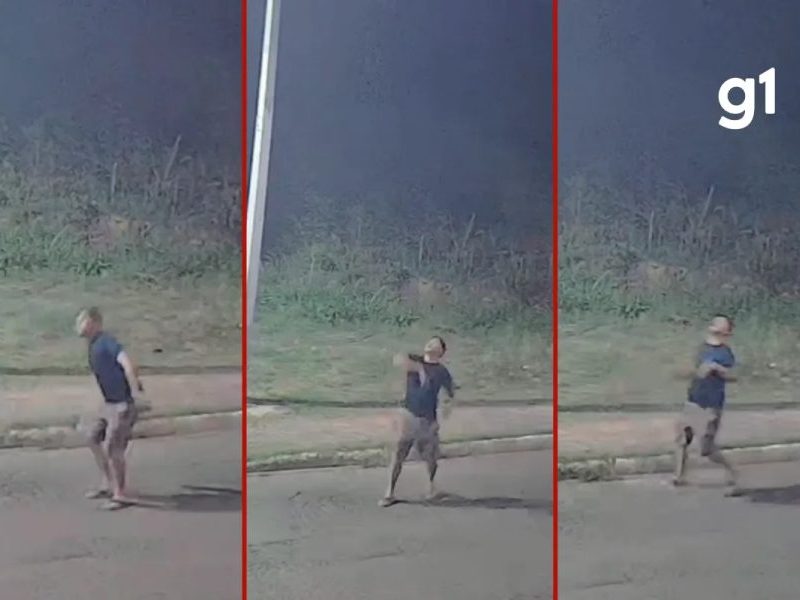 Cuiabá: Homem preso ao tentar destruir câmera de segurança