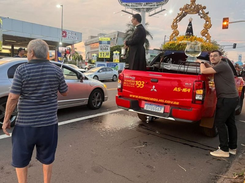 Carreata em Campo Grande celebra Nossa Senhora Aparecida