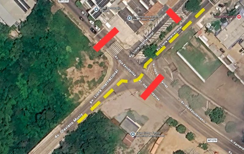 Interdição na rua Fernando Corrêa: obras do viaduto começam hoje