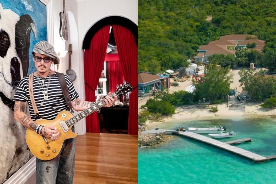 Johnny Depp investe em ilha privada nas Bahamas com energia solar