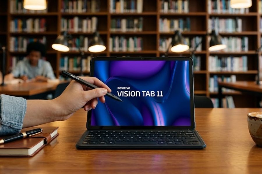 Lançado em 2026, Positivo Vision Tab 11 ganha preço de Black Friday e pode ser parcelado em 15x