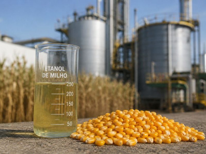 Mato Grosso deve produzir 7,33 milhões de m³ de etanol de milho em 2027