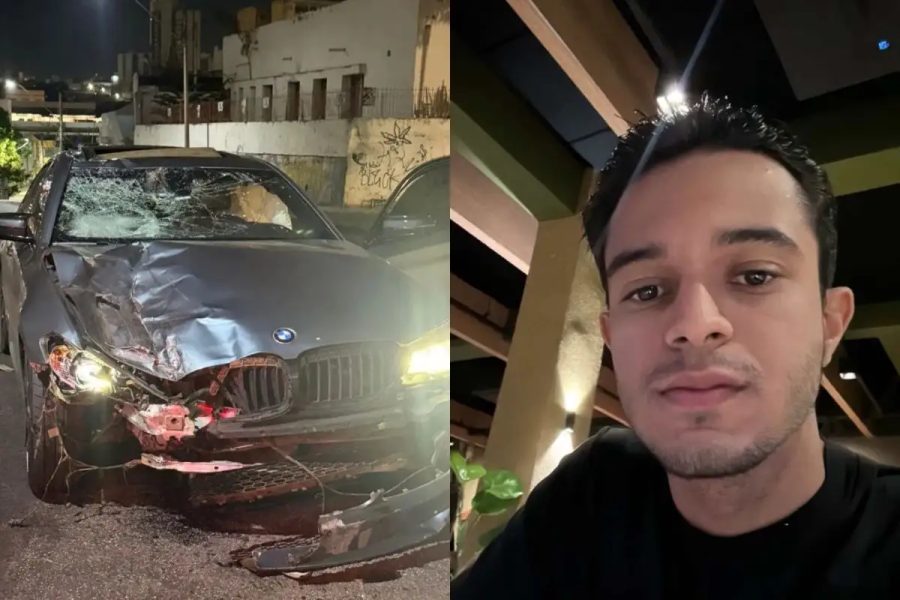 Motorista de BMW filmado atropelando e matando entregador de app em Cuiabá é denunciado e MP pede R$ 1 milhão