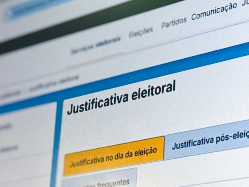 Como justificar sua ausência no 1º turno e evitar multas eleitorais