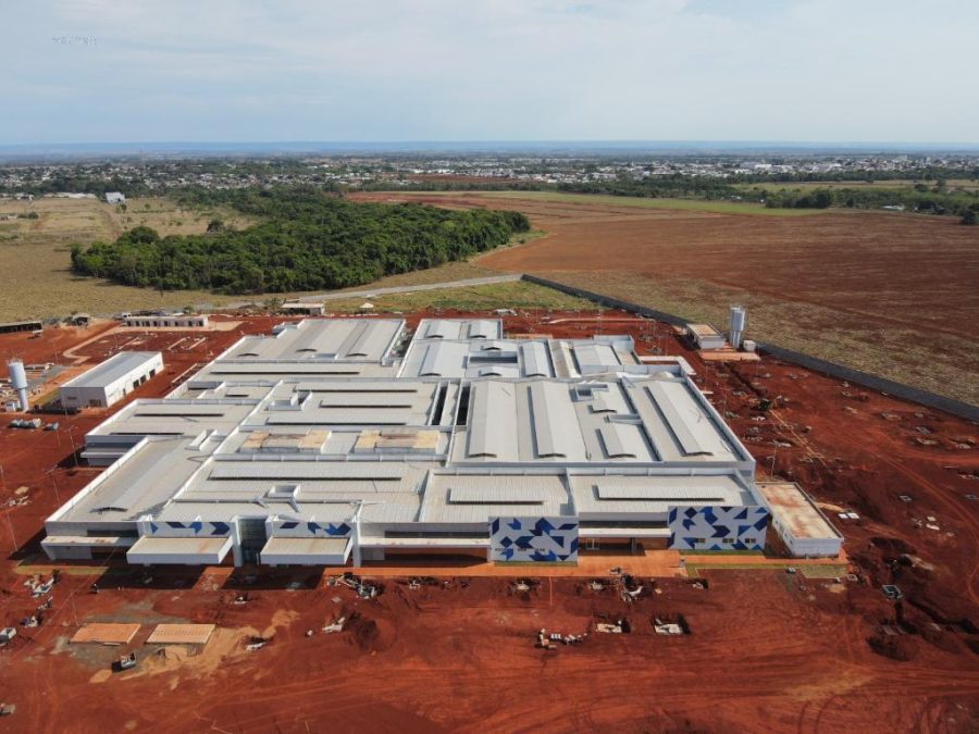 Obras do Hospital Regional de Tangará atingem 71% de execução