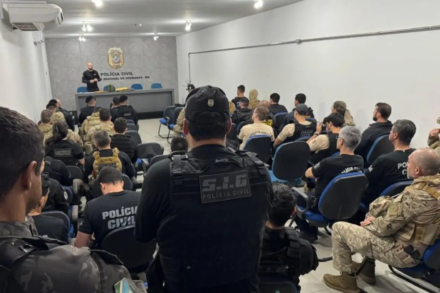 Operação Decretados mobiliza 100 policiais e mira disputa entre facções em MS e MT
