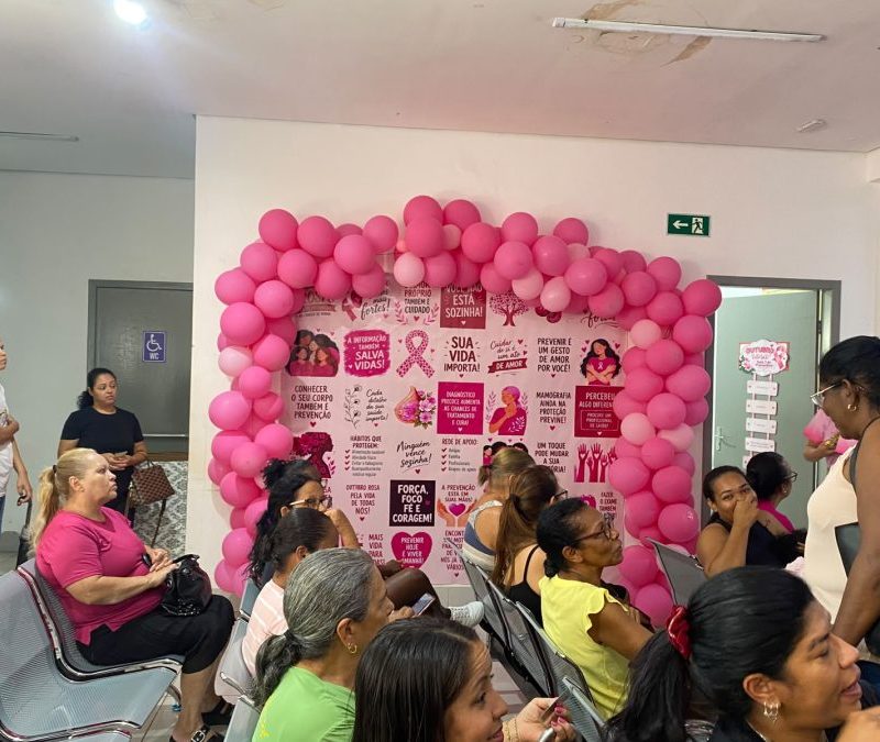 OUTUBRO ROSA – Dia D mobiliza mulheres e reforça importância da prevenção em Tangará