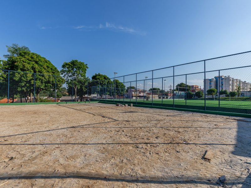 Parque da Família amplia opções de esporte e lazer com novas quadras de areia