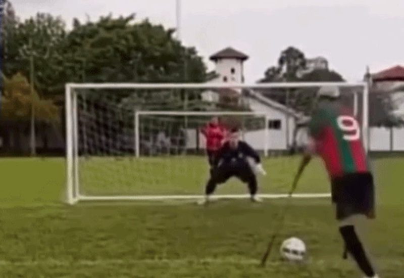 Partida de futebol entre amputados termina em confusão generalizada e agressões