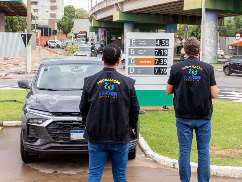 Procon Cuiabá intensifica fiscalização de preços de combustíveis