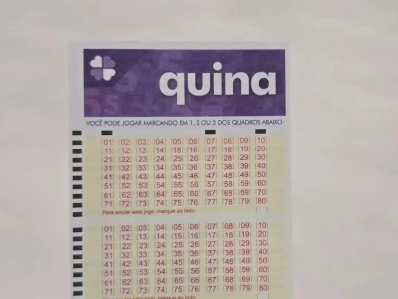 Quina 7148 acumula e prêmio aumenta para R$ 57 milhões