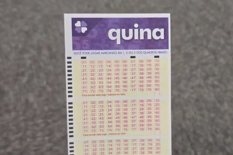 Quina 7149 acumula e prêmio sobe para R$ 58 milhões