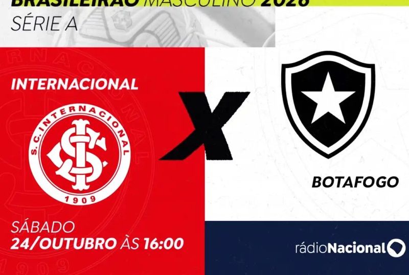 Rádio Nacional transmite neste sábado Internacional x Botafogo