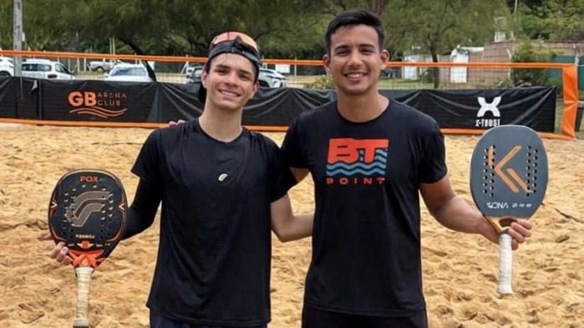 Rondonopolitano conquista vice-campeonato em torneio internacional de Beach Tennis na Argentina