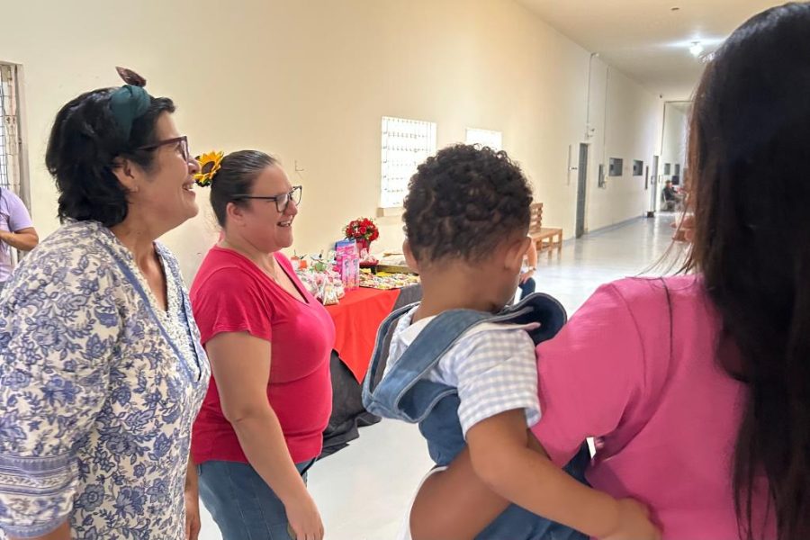 Sejus promove ação de acolhimento a filhos e netos de mulheres custodiadas na Penitenciária Feminina