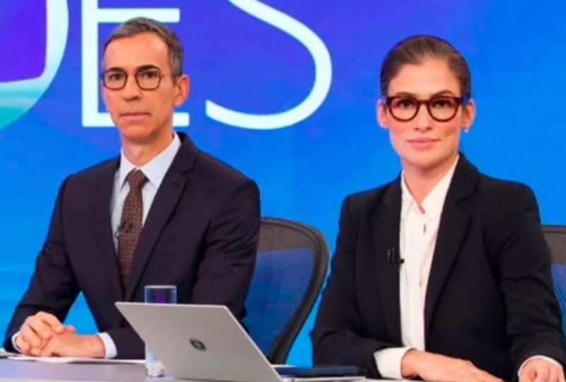 Sem William Bonner, Jornal Nacional amarga péssima audiência durante cobertura eleitoral