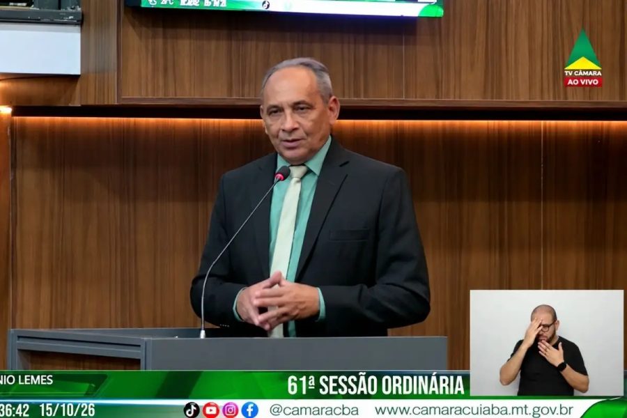 Suplente renuncia na Câmara de Cuiabá e denuncia pressão política: ‘todo dia não dá para aguentar’