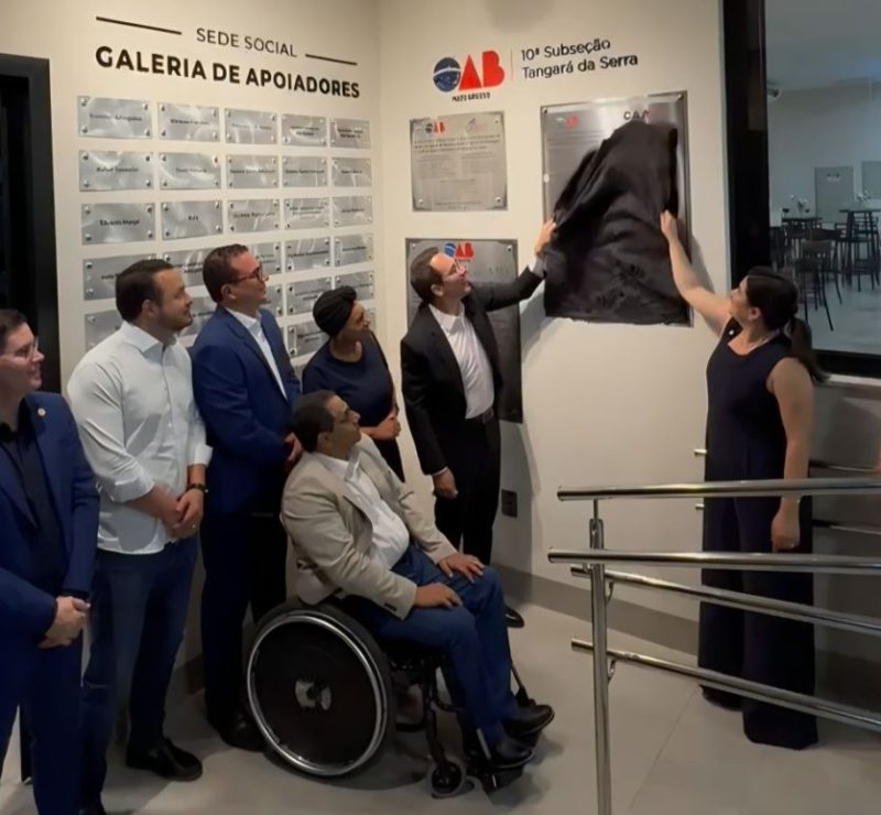 Tangará recebe nova Sede Social para a advocacia e parlatórios reformados