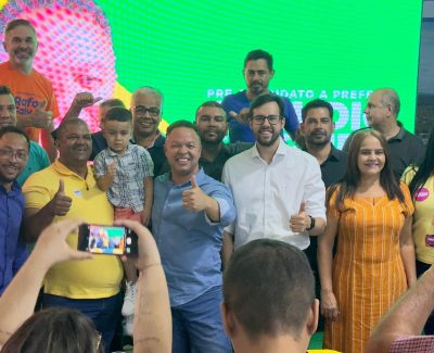 Partido Novo realiza convenção e fecha apoio a Cláudio Ferreira