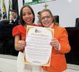 Nathany Gomes é jornalista e assesora de Paula Calil (PL), presidente da Câmara de Cuiabá.