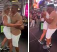 Casal dançou "Ninguém Gosta Mais de Mim", da Banda Real Som.