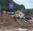 Chuvas na Coreia do Sul deixam mortos e desaparecidos