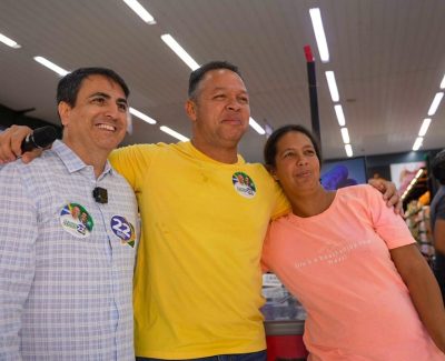 Cláudio Ferreira inicia campanha nas ruas com compromisso de mudança