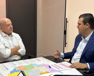 Deputado Thiago reúne com Governador em Exercício Otaviano Pivetta para