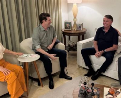 EM ENCONTRO COM BOLSONARO,O EMPRESÁRIO ODÍLIO BALBINOTTI FALA SOBRE 2026