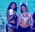 Ludmilla e Brunna revelam o nome da primeira filha