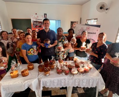 Projeto “Flor do Cerrado” inicia curso de panetone para capacitar