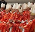 Cardeais durante uma missa na Basílica de São Pedro, no Vaticano