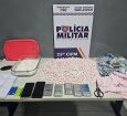 Criminoso foi entregue para a Polícia Civil, que vai investigar origem da droga.