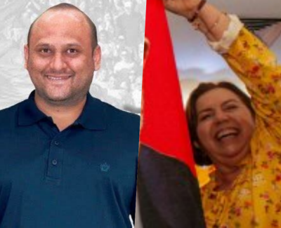 VEREADOR RONI MAGNANI E 1ª DAMA NEUMA MORAIS VIRAM RÉUS
