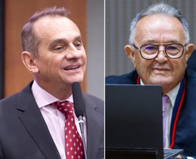 WILSON SANTOS CONCEDE COMENDA DANTE DE OLIVEIRA PARA DESEMBARGADOR DO